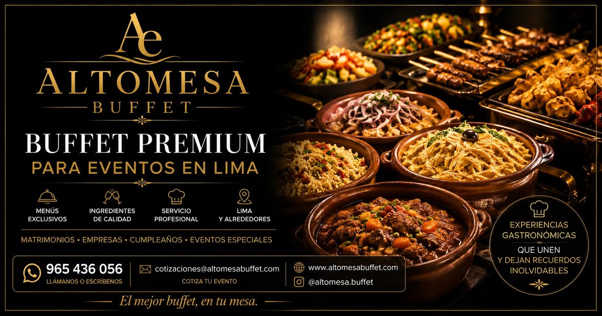 ALTOMESA BUFFET — wedding